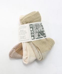 organic socks mixed colors