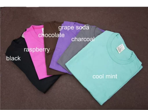 Soft Color Organic-Cotton Crew Shirt